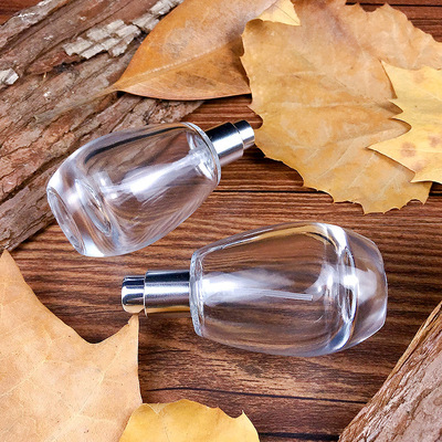 30ml Clear Perfume Bottle with Oval Shape