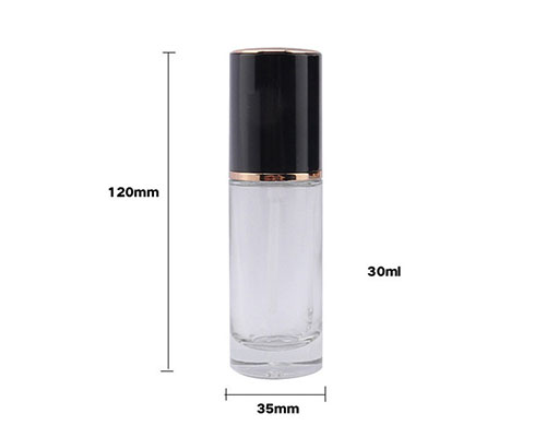 30ml Empty Glass Foundation Bottle