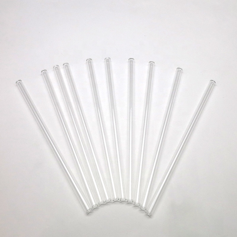 Clear Glass Straw