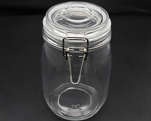 Glass Jar With Sealed Lid