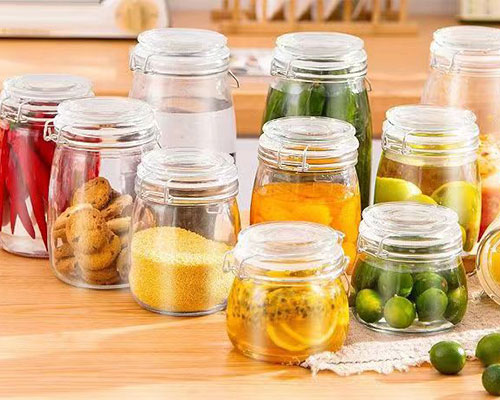 Glass Jars With Lids for Storage