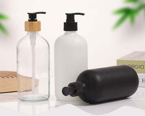 Glass Pump Bottles for Lotion