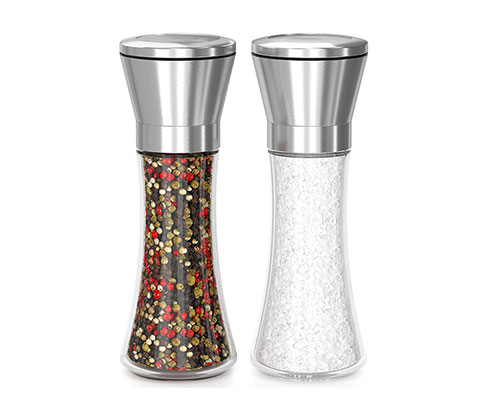 Glass Spice Jar With Grinder Top