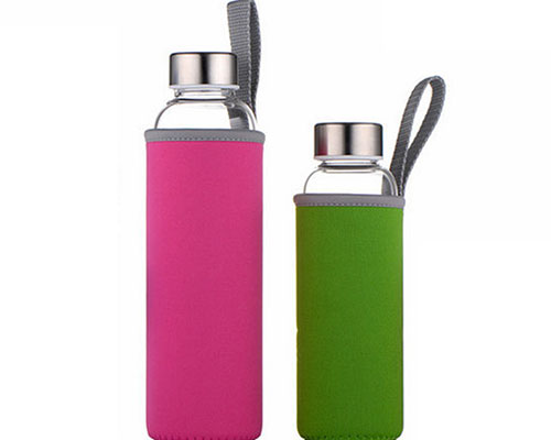 Glass Water Bottle With Sleeve