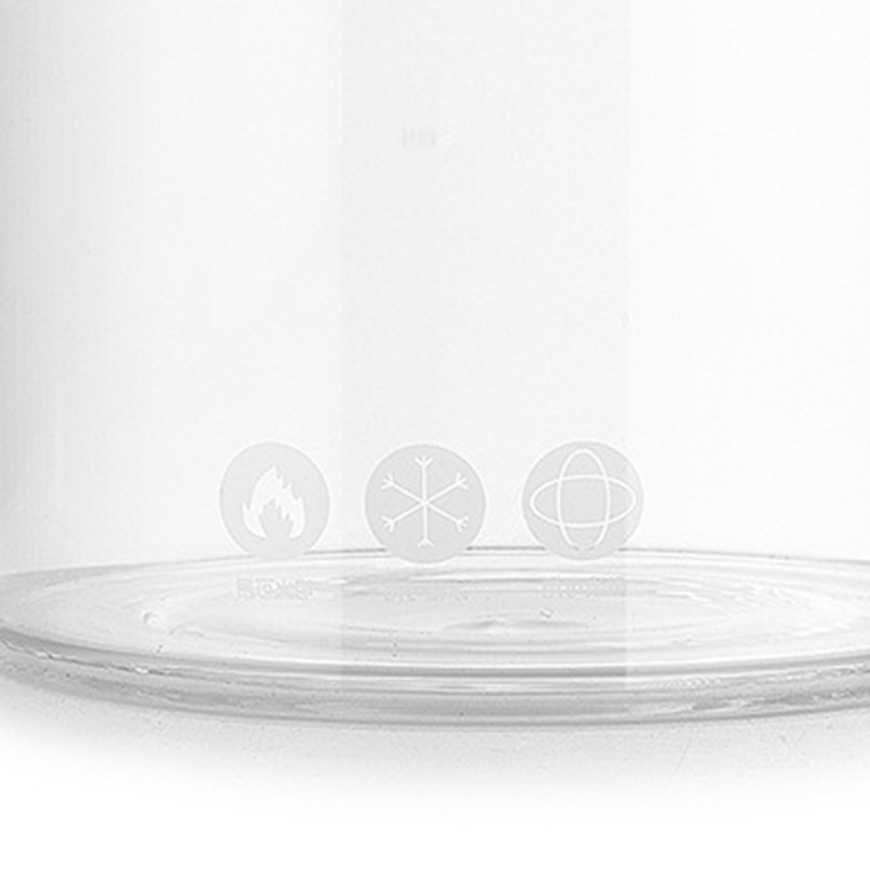 Glass Cooking Pot with Lid 1.3L Best Transparent Glass Pot