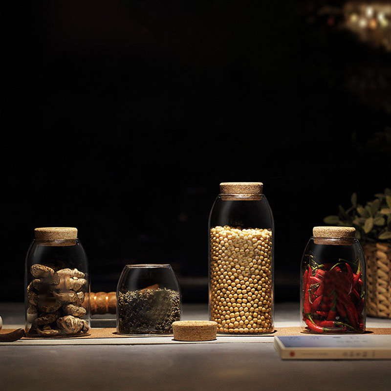 Glass Jar With Cork Lid Wholesale