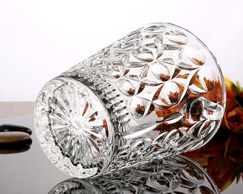 Thick Glass Ice Bucket