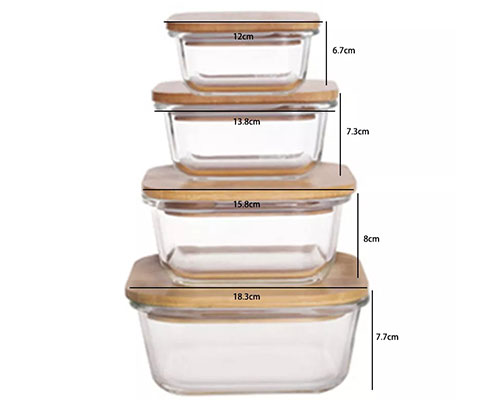 Bento Glass Containers