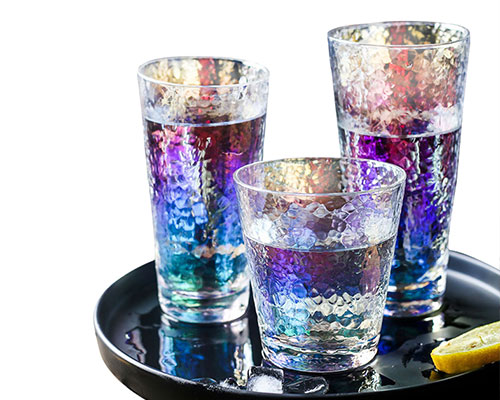 Colored Glass Cups
