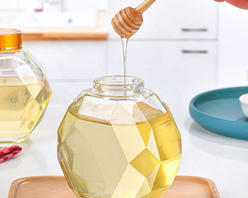 Glass Honey Container