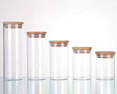 Glass Jars with Lids for Storage