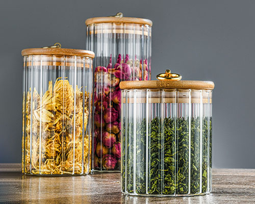 Glass Food Storage Bottles With Lids