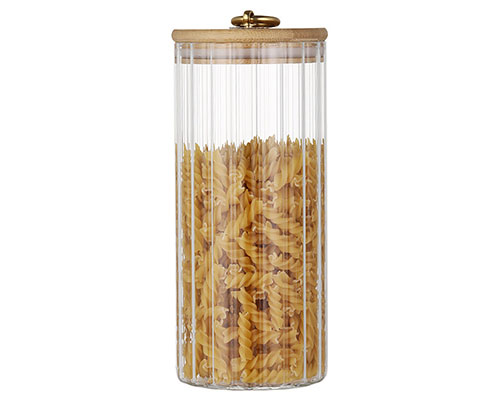 Glass Storage Bottle With Lid