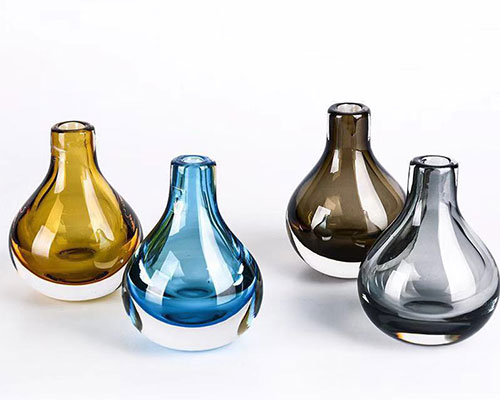 Teardrop Glass Vases