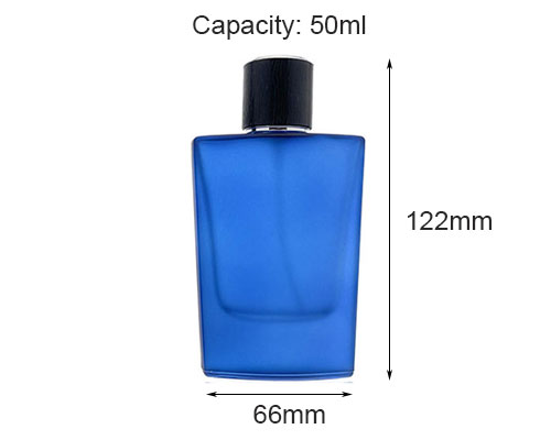 50ml Mens Blue Perfume Bottle