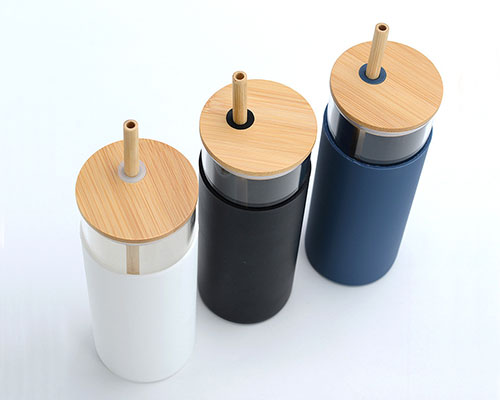 Best Glass Water Bottles With Bamboo Lids and Straws