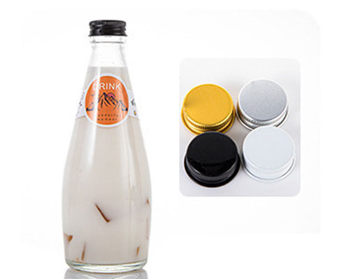 Glass Juice Container With Lid