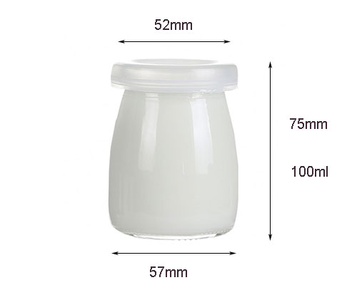 Mini Milk Bottle 100Ml