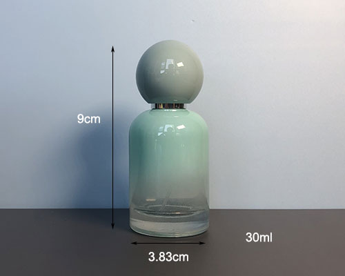 30ml Gradient Color Glass Perfume Bottle