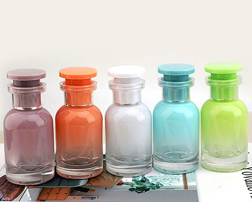 Colored Glass Perfume Spray Bottles