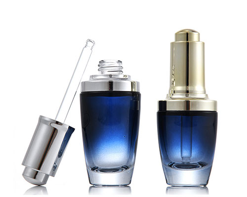 Glass Cosmetic Bottles with Dropper Wholesale