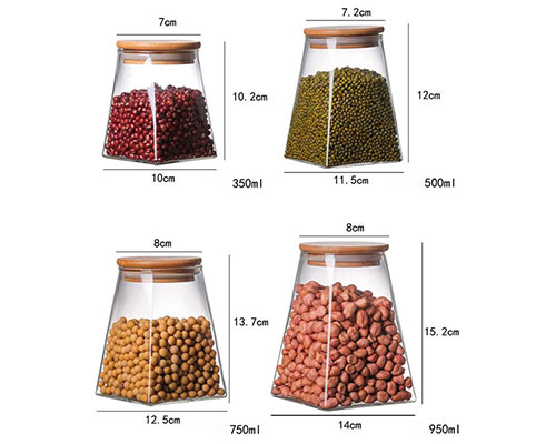 Glass Jars For Food Storage