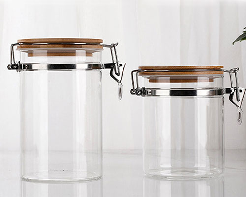 Glass Jars With Clamp Lids