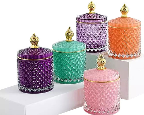 Luxury Glass Candle Jars