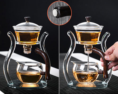 Magnetic Glass Tea Pot