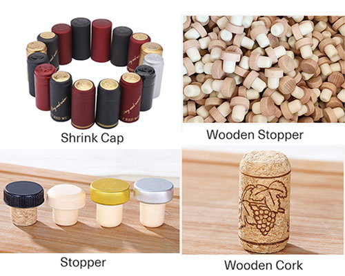 Stoppers for Glass Wine Bottles