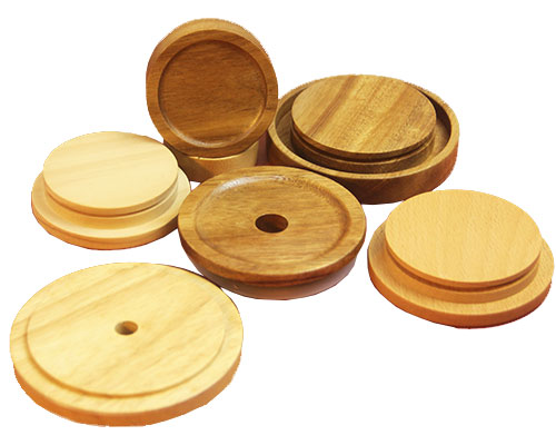 Wooden Lids for Glass Storage Containers