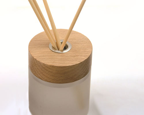 Frosted Reed Diffuser Bottle With Cap