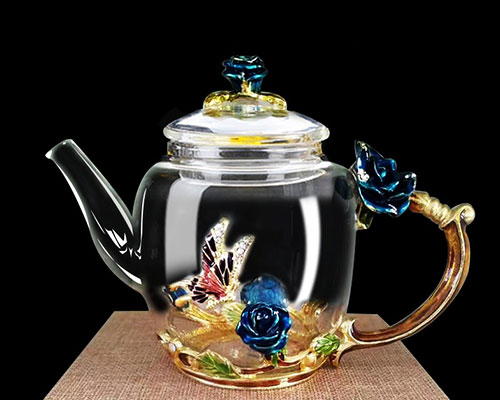 Luxury Glass Teapot