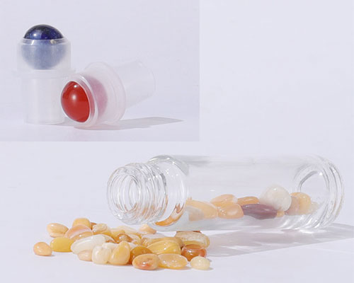 Gemstone Essential Oil Roller Ball Bottle