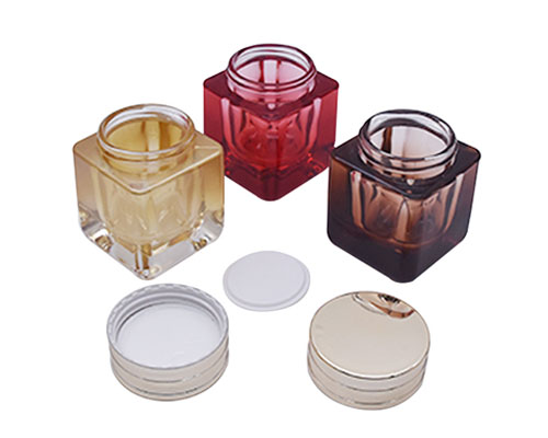 Cosmetic Cream Glass Jar