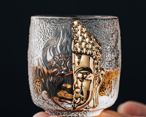 Creative Buddha Glass Cup