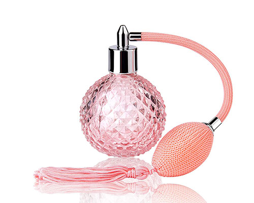 Glass Perfume Bottle with Spray Atomizer