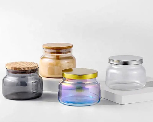 Luxury Candle Jars With Lids Wholesale