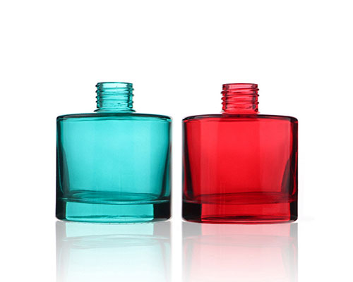 Colored Glass Diffuser Jars
