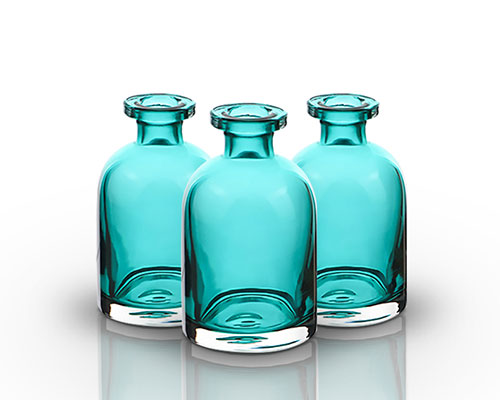 Green Glass Diffuser Bottles