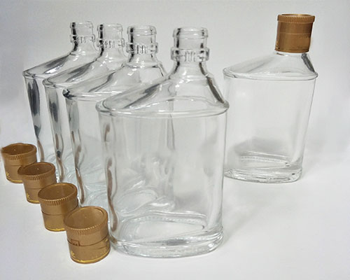 100ml Glass Wine Bottles with Lids