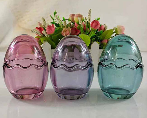 Color Glass Egg Cups