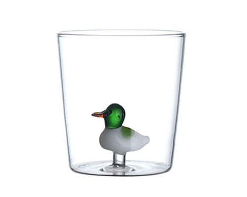 3D Animal Glass Cup