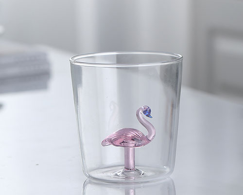 3D Glass Drinking Cup