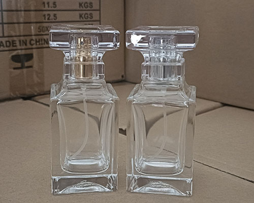 50ml Clear Glass Perfume Bottles