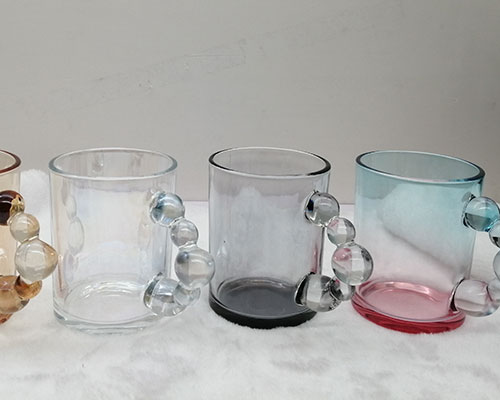 Colored Glass Wine Glass Cups