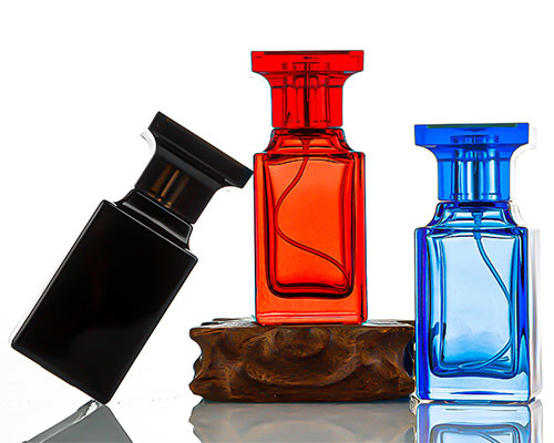 Colorful Glass Perfume Bottles