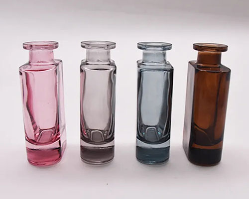 Empty Color Glass Diffuser Bottles