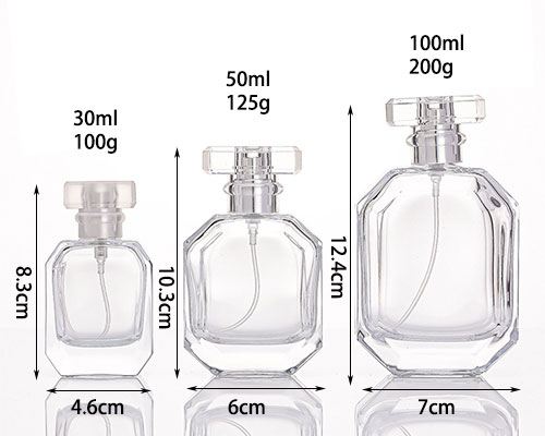 Hexagonal Perfume Bottles
