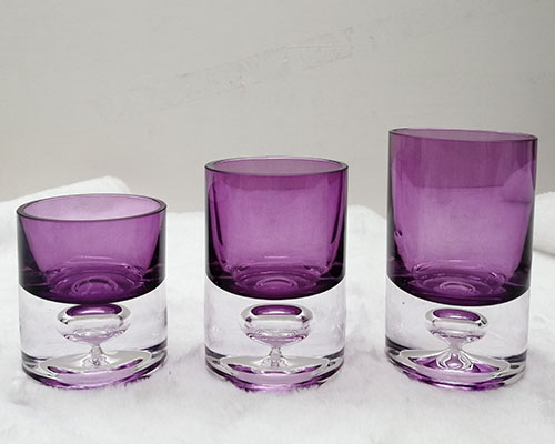 Thick Glass Candle Jars